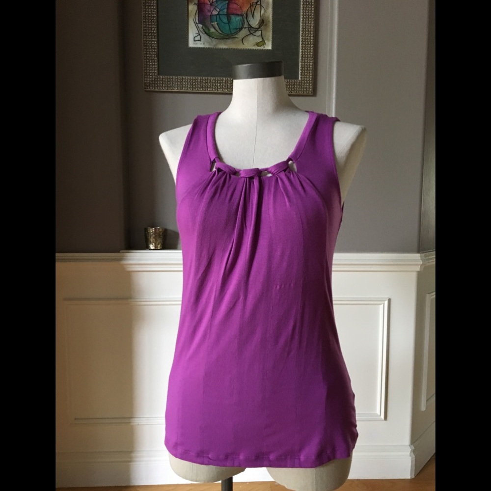 Purple tank